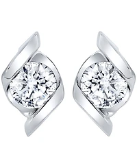 Macy's Certified Lab Grown Diamond Stud Earrings (1-1/2 ct. t.w.) 14k White Gold (Also Available Yellow Gold)