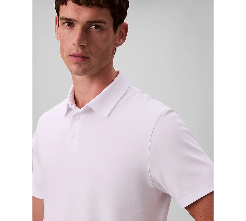 Calvin Klein Men's Short Sleeve Supima Cotton Polo Shirt