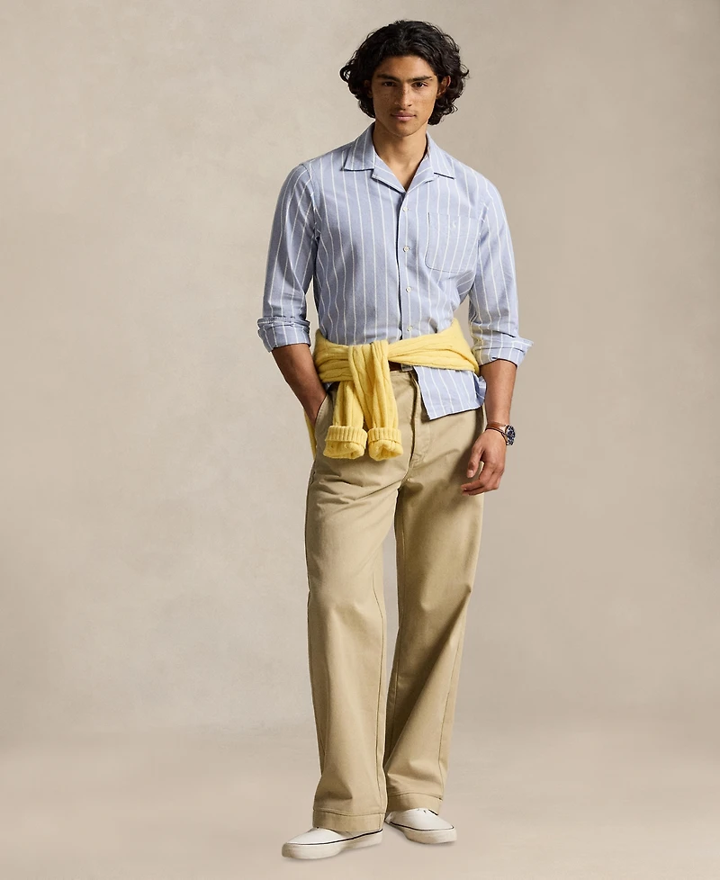 Polo Ralph Lauren Men's Long-Sleeve Iconic Mesh Shirt