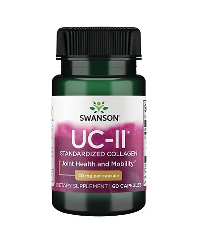 Swanson UcII Standardized Collagen 40 Milligrams 60 Capsules