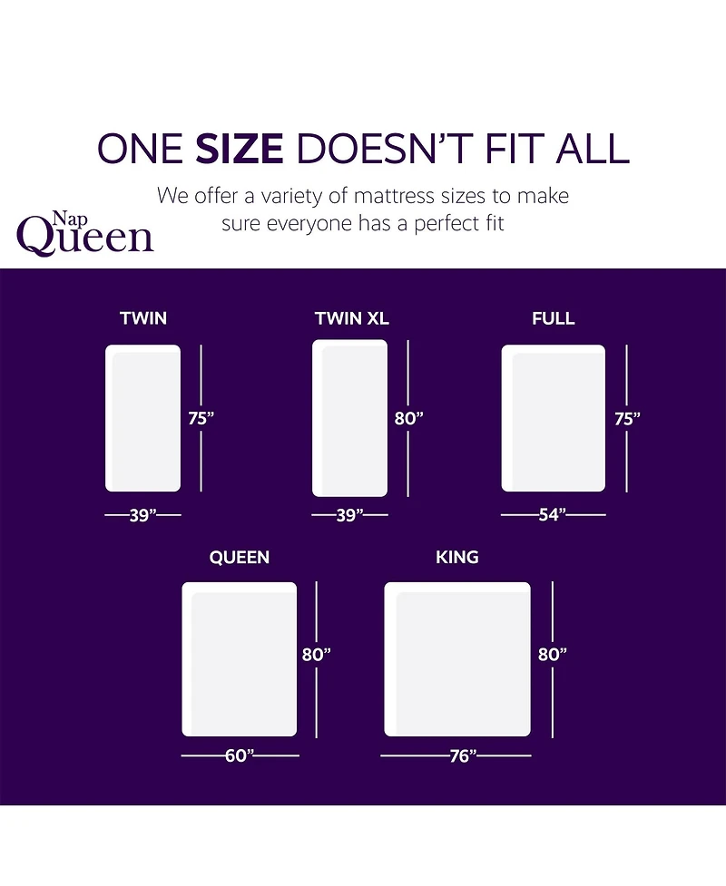 Clihome 8 Inch Twin Xl Charcoal Memory Foam Mattress