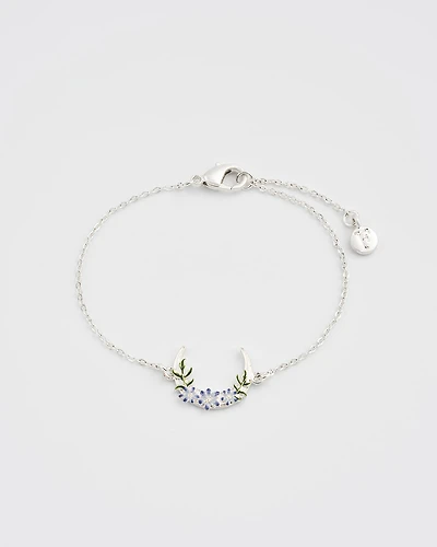 Fable England Nightshade Moon Silver Bracelet