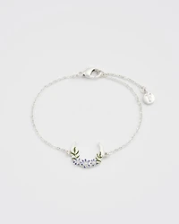 Fable England Nightshade Moon Silver Bracelet