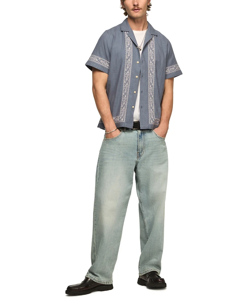 Lucky Brand Men's Short-Sleeve Shirt