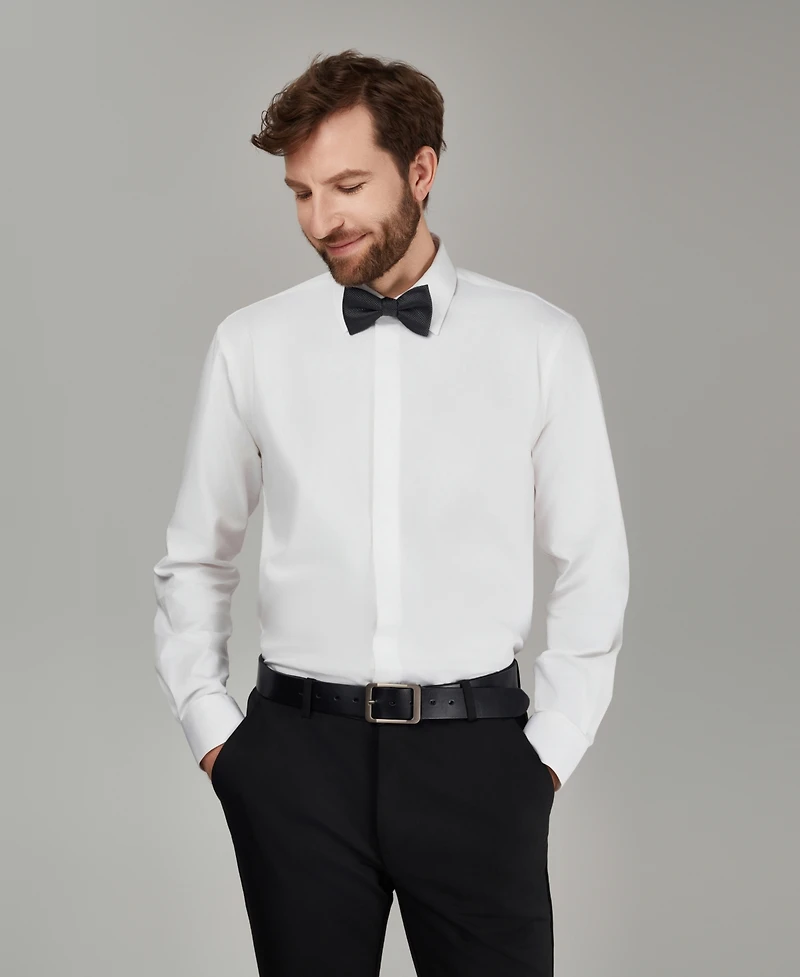 Alfani Men's No Iron Formal Solid Dress Shirt, Macy's Exclusive