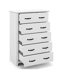 Slickblue Tall 5-Drawer Storage Dresser for Bedroom and Living Area