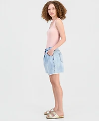 And Now This Women's Pleated Denim Shorts, Macy's Exclusive