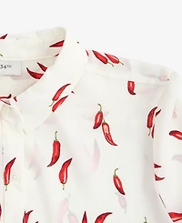 On 34th Women's Button-Front Crepe Shirt, Macy's Exclusive