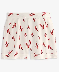 On 34th Women's Linen-Blend Tailored Pull-On Shorts, Macy's Exclusive