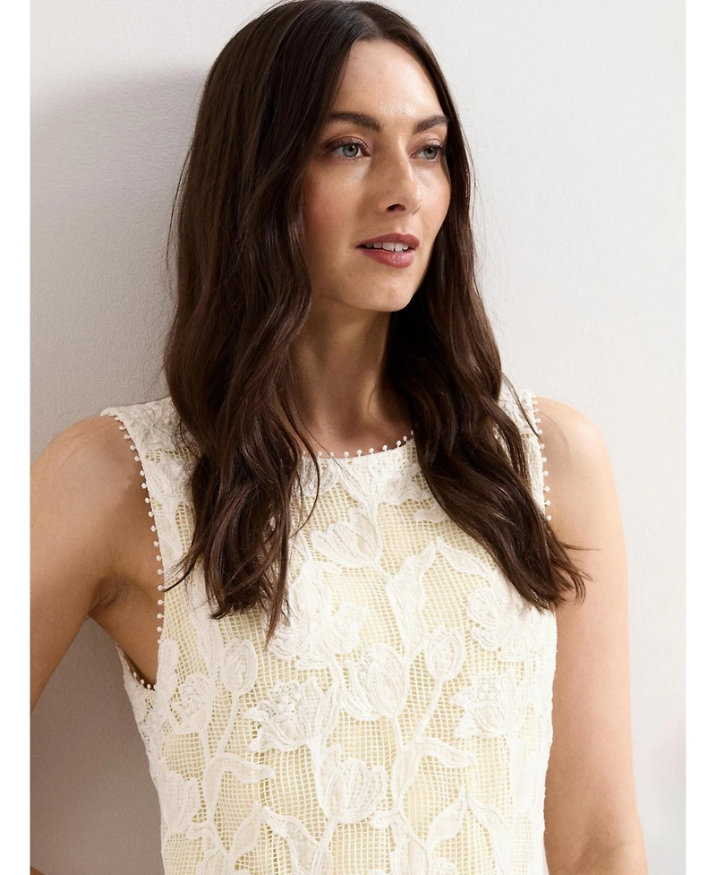 Phase Eight Women's Bryony Sleeveless Lace Mini Dress