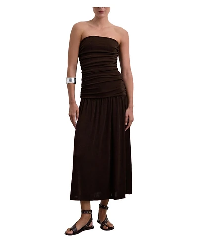 Scalpers Women's Strapplesjersey Dress