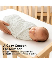 KeaBabies 3-Pack Lyra Muslin Swaddle Blankets for Newborns, Large Cotton Nursery Baby Blankets, Soft & Breathable