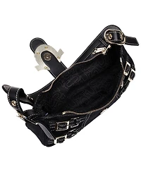 True Religion Multi Strap Denim Shoulder Bag