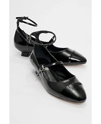 Prologue Shoes women's Uster Low Heel Mary Jane Pump