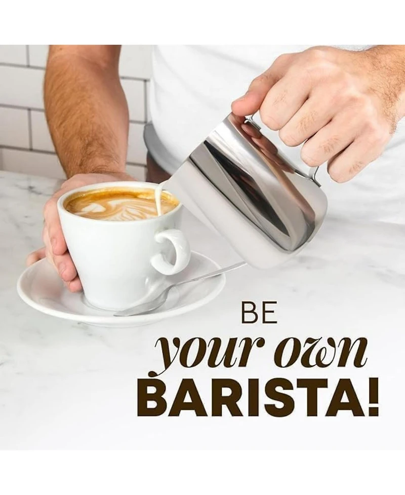 12oz Stainless Steel Milk Frothing Pitcher