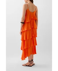 Scalpers Women's Slip Ruffle Dress