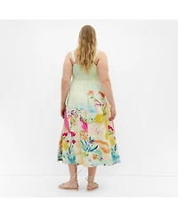 City Chic Women's Sorrento Print Maxi Dress