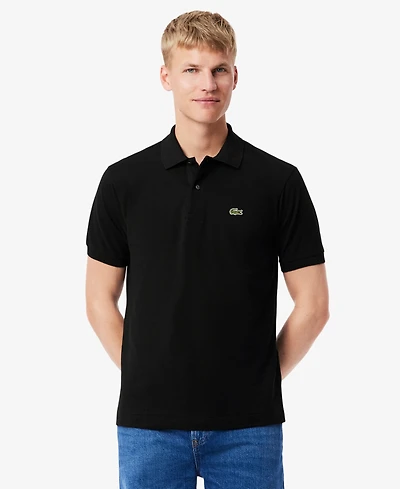 Lacoste Men's L.12.12 Classic-Fit Short-Sleeve Pique Polo Shirt