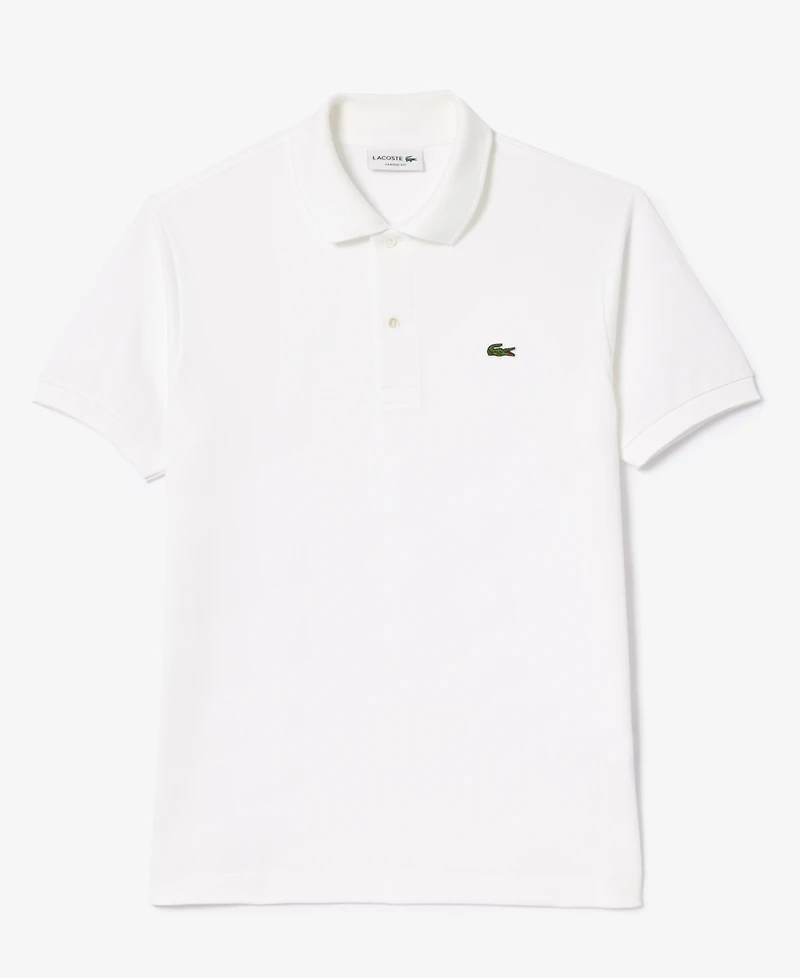 Lacoste Men's L.12.12 Classic-Fit Short-Sleeve Pique Polo Shirt