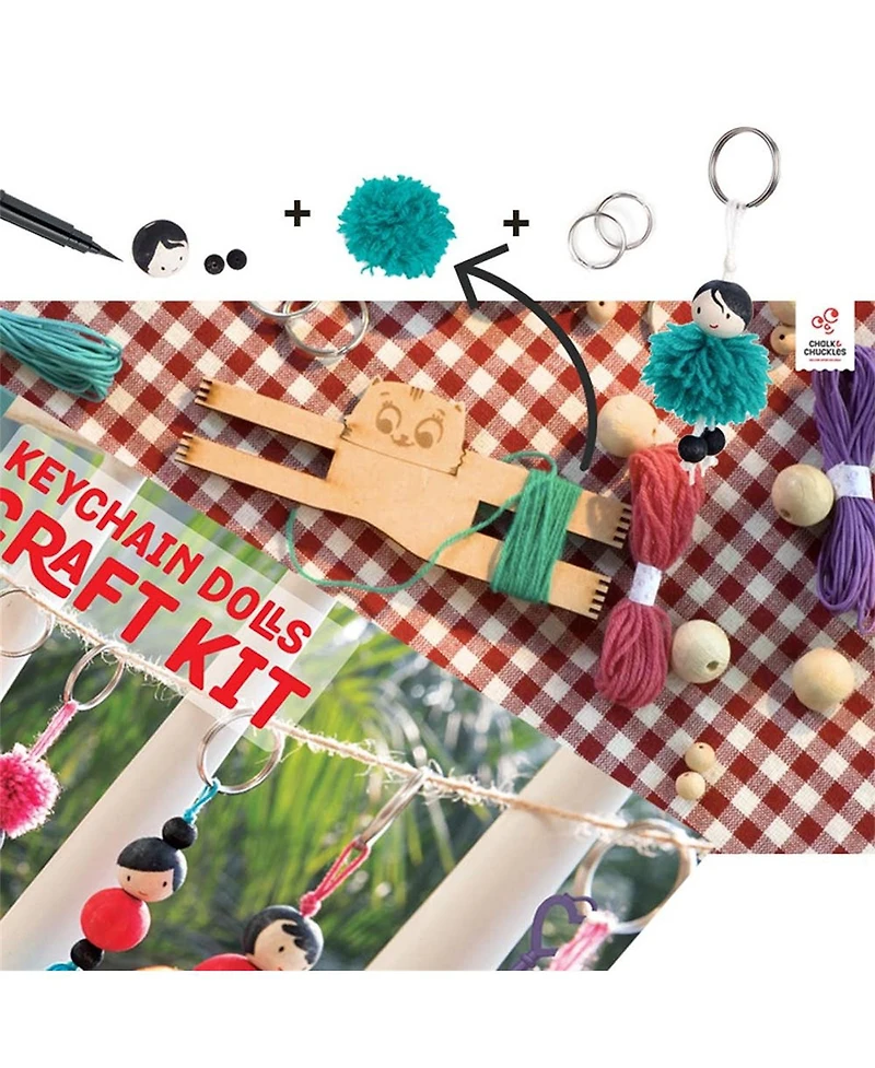 Yobtop Keychain Dolls Craft Kit