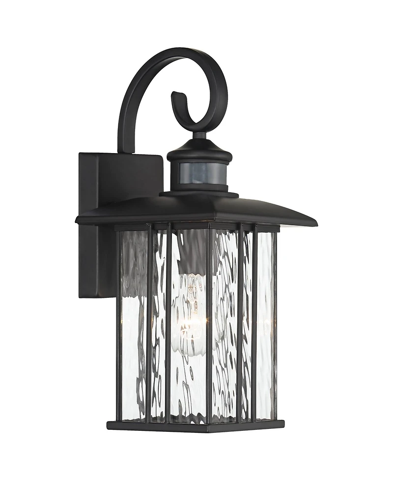 John Timberland Deaver 15 1/2" High Farmhouse Rustic Outdoor Wall Light Fixture Mount Porch House Motion Sensor