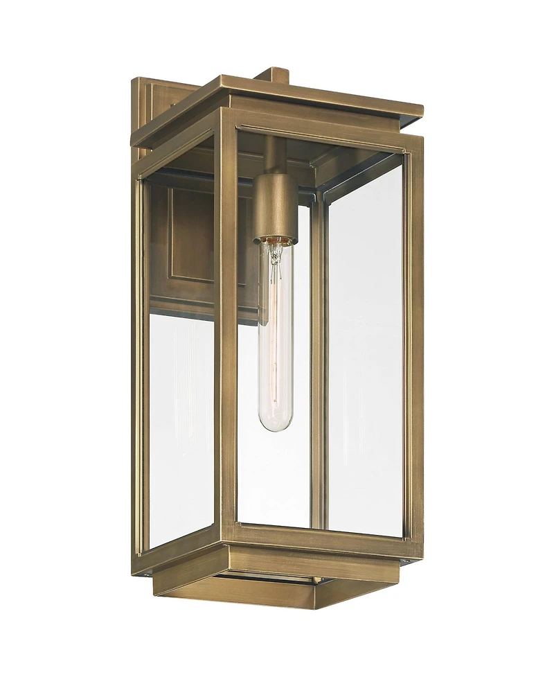 Possini Euro Design Possini Euro Atkins 18" High Die Cast Brass Outdoor Light