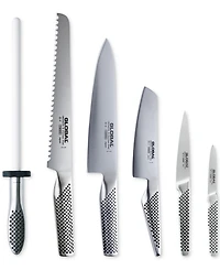 Global Stainless Steel Japanese Takashi 7-Pc. Cutlery Set