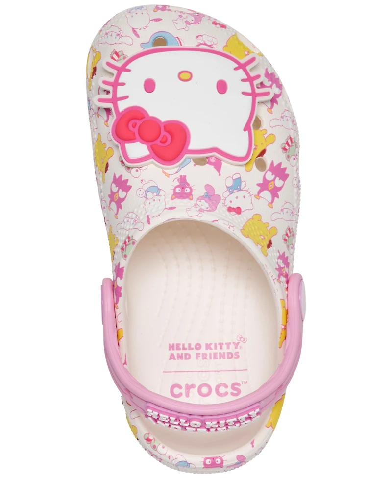 Crocs x Hello Kitty Toddler Girls Classic Clogs from Finish Line