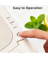 Cowsar Countertop Ice Maker, 18 lbs/24H, Self-Cleaning, One-Touch