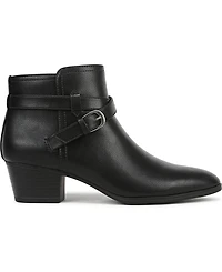LifeStride Women's Oaklyn Zip Short Pointed Toe Booties