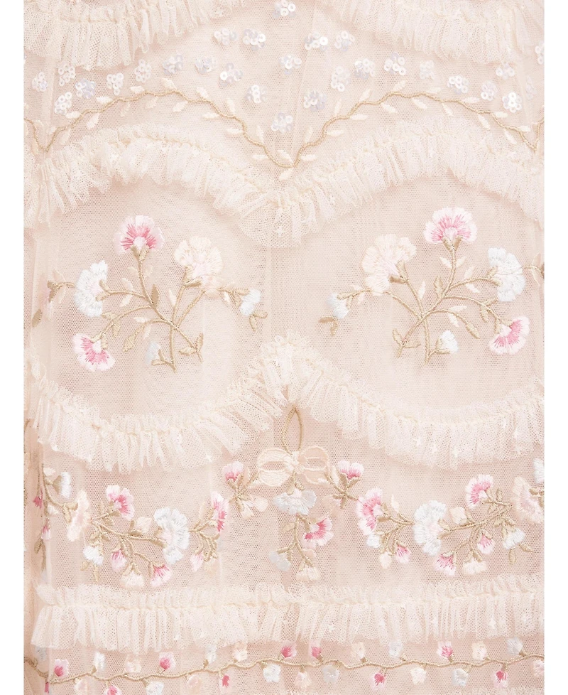 Needle & Thread Women's Marina Ruffle Ankle Gown