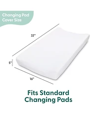 The Peanutshell Minky Dot Sage Ultra Soft Baby Mat Cover for Boys and Girls, 2 Pack