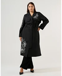 Estelle Women's Monet Embroidered Trench