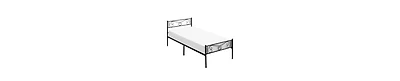 Homfan Bed Frame with Adjustable Headboard