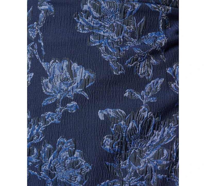 Adrianna Papell Women's Printed V-Neck Dress