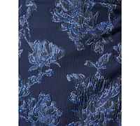 Adrianna Papell Women's Printed V-Neck Dress