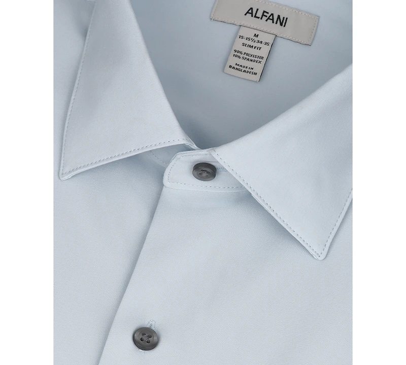 Alfani Men's Slim-Fit Performance Solid Dress Shirt, Macy's Exclusive