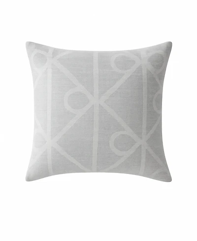 Calvin Klein Emblem Decorative Pillow, 20" x 20"