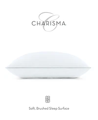 Charisma High-Lofting Swiss Dot Embossed 2-Pack Pillow Set, Standard/Queen