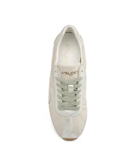 JSlides Women's Preppy Nylon Sneaker