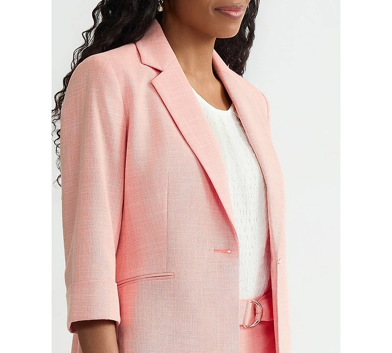 Kasper Women's 3/4-Sleeve-Cuffed Blazer