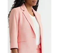 Kasper Women's 3/4-Sleeve-Cuffed Blazer