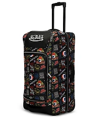Von Dutch Jax 28" Checked Rolling Duffel