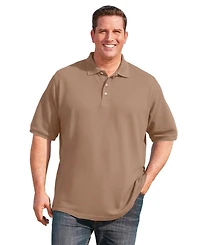 KingSize Big & Tall Ribbed Polo