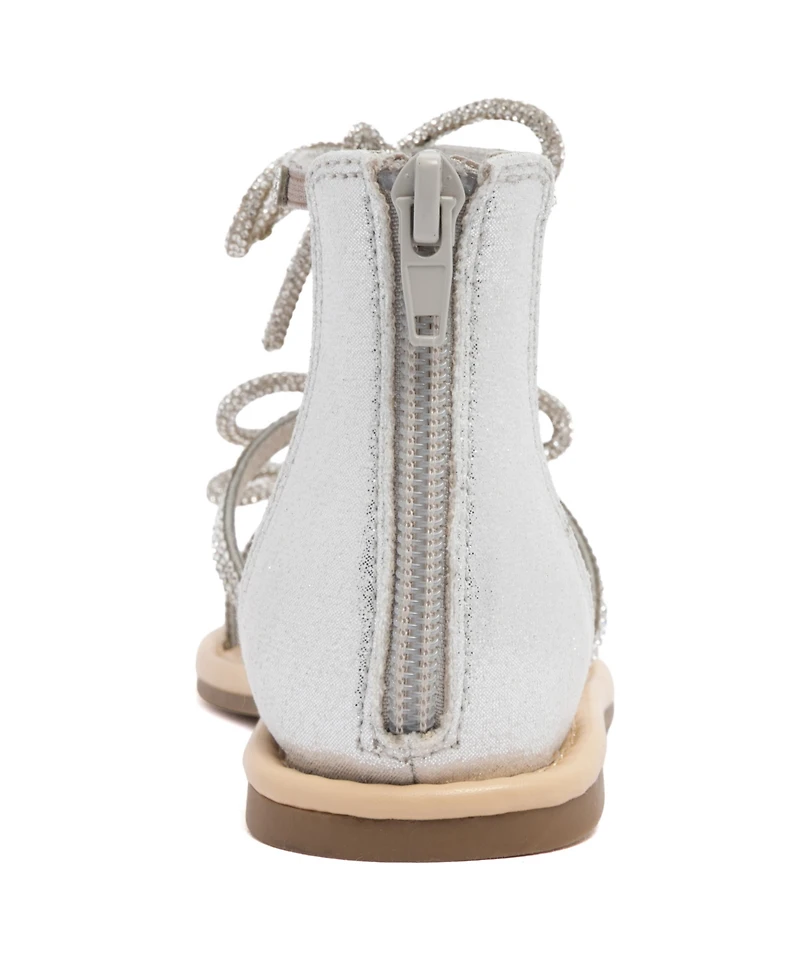 Sugar Toddler and Little Girls' Quay Strappy Flat Sandal