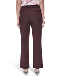 Calvin Klein Petite Mid-Rise Straight Pants
