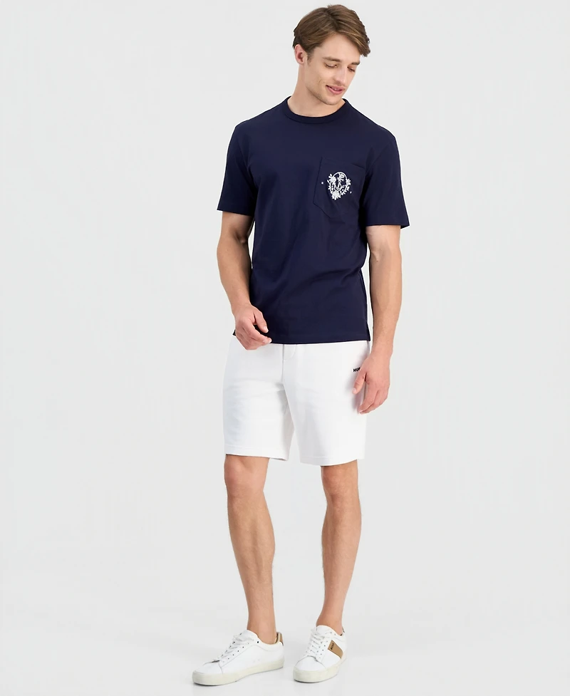 Hugo by Boss Men's Durstee Crewneck Graphic T-Shirt