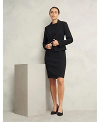Hobbs London Women's Rae Sleeved Dress