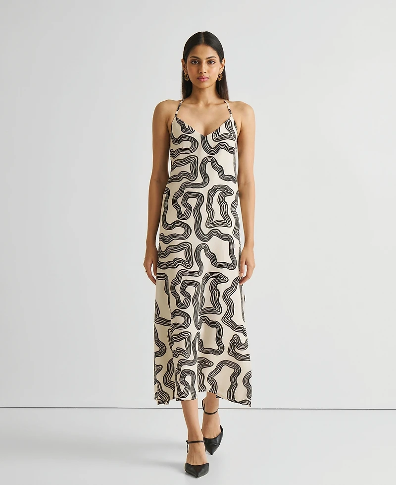 Reistor Women's Midi Slip Dress