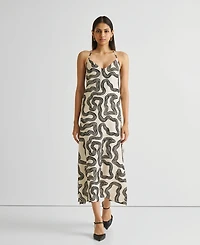 Reistor Women's Midi Slip Dress